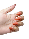 U Shine Deep Pink Shimmer |Salmon Pink With Gold Shimmer Shimmer |11ml |No Paraben, Nail Yellowing, Chipping, Cracking & Long Wear | Vegan & FREE from Harmful Chemicals