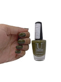 U Shine Men in Olives|Olive|Crème|11ml |No Paraben, Nail Yellowing, Chipping or Cracking & Long Wear | Vegan & FREE from Harmful Chemicals