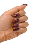 U Shine Sangria & Us|Maroon|Crème|11ml |No Paraben, Nail Yellowing, Chipping or Cracking & Long Wear | Vegan & FREE from Harmful Chemicals