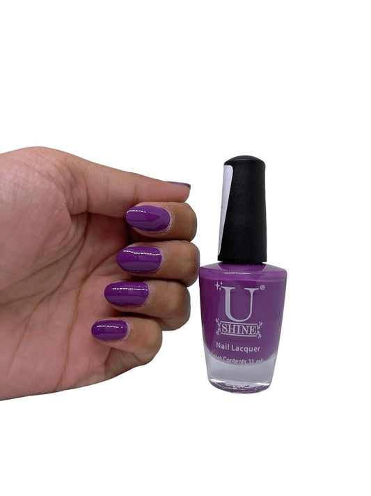 U Shine Dreamin' Big|Wine Grape|Crème|11ml |No Paraben, Nail Yellowing, Chipping or Cracking & Long Wear | Vegan & FREE from Harmful Chemicals